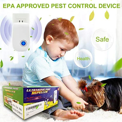 2023 Upgrated Pest Control Ultrasonic Repellent
